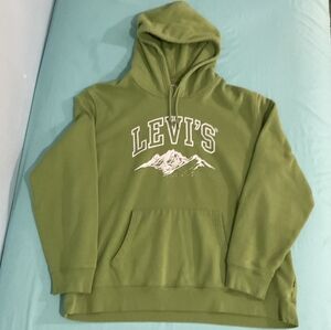 Levi's Green Hoodie for Men